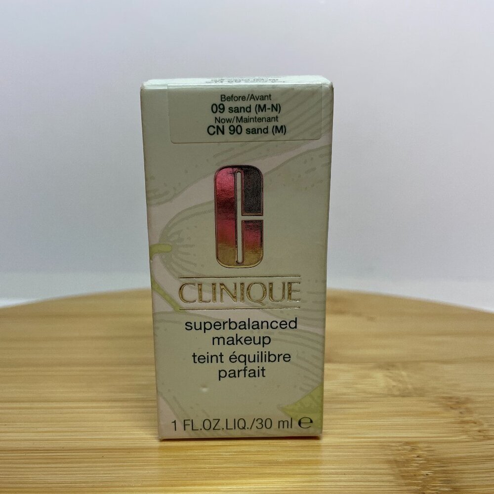 Clinique Superbalanced Makeup CN 90 Sand 1 oz Normal to Oily Makeup Base